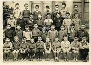 ECOLE JULES RENARD GARCONS 1958 CE1